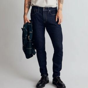 Madewell Men Jeans Athletic Slim 32x30 Dark Blue Wash Stretch Denim NG306